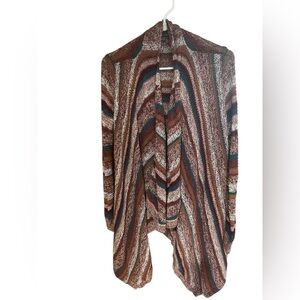 American Eagle Outfitters Multicolor Chevron Cardigan